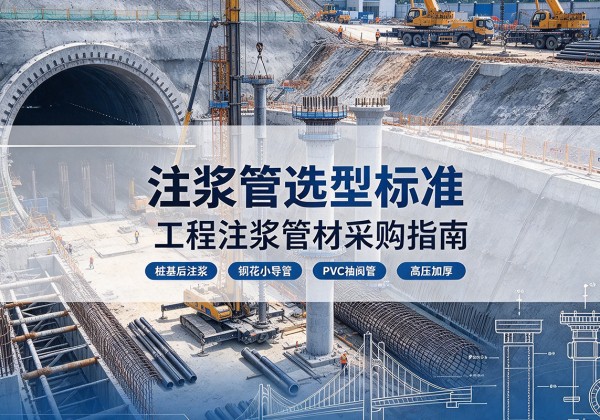 合作注浆管选型标准